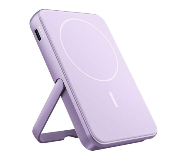 Fresh N Rebel PowerBank magnetyczny indukcyjny 5000 mAh Dreamy Lilac - 1367891 - zdjęcie